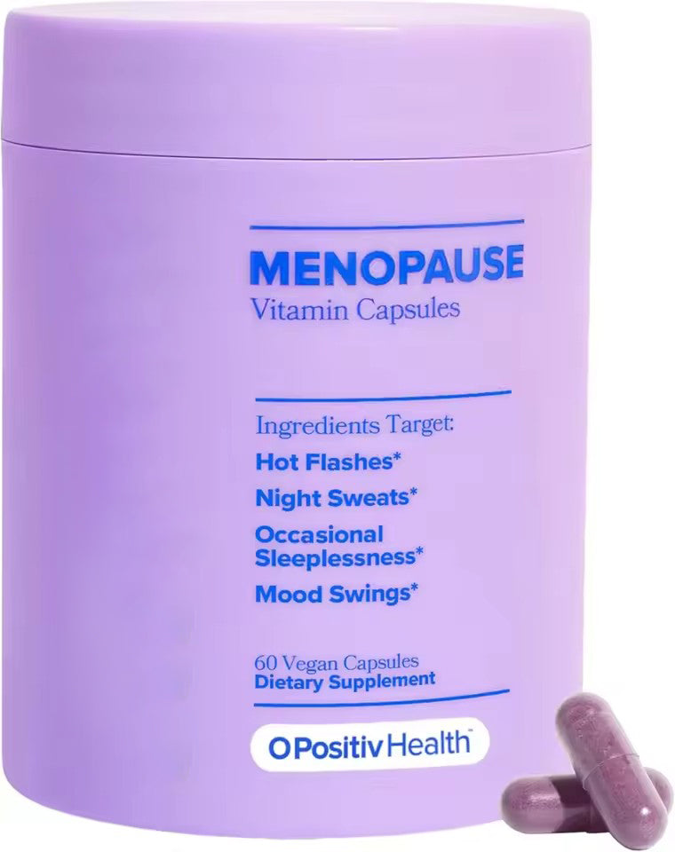 Women's vitamin supplement containing vitamin D3 and B6, which helps alleviate night sweats and mood swings