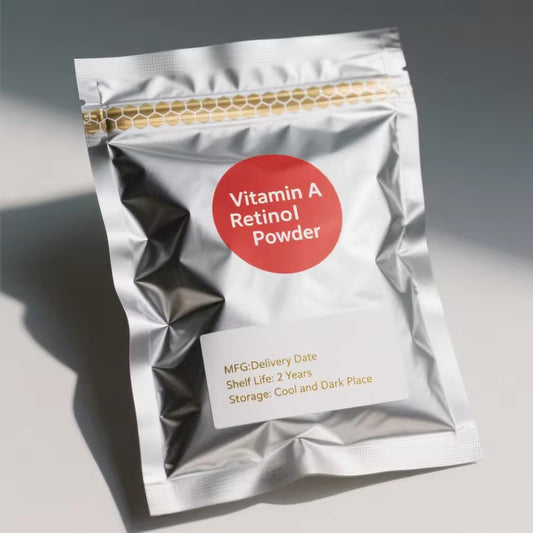 Cosmetic-grade natural pure retinol powder / Vitamin A anti-wrinkle anti-aging, low price high quality