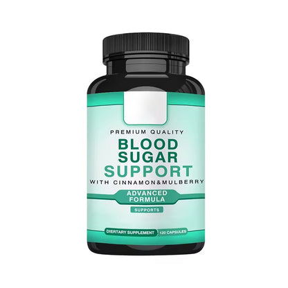 Blood Sugar Support - with Vitamin C, Gymnema Sylvestre, Alpha Lipoic Acid, Cinnamon, Cayenne - 120 Capsules